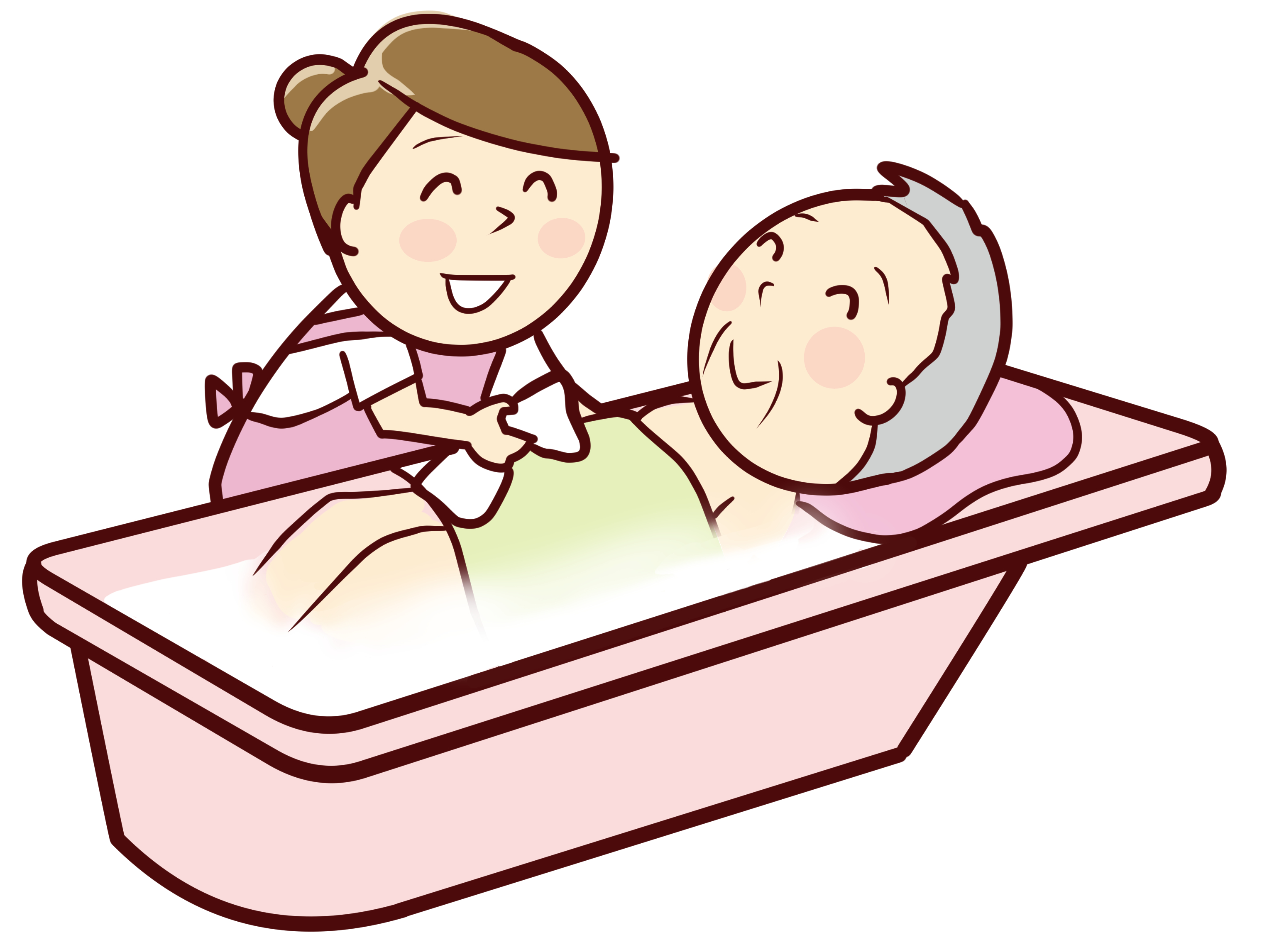 訪問入浴未経験でも全く問題ございません。