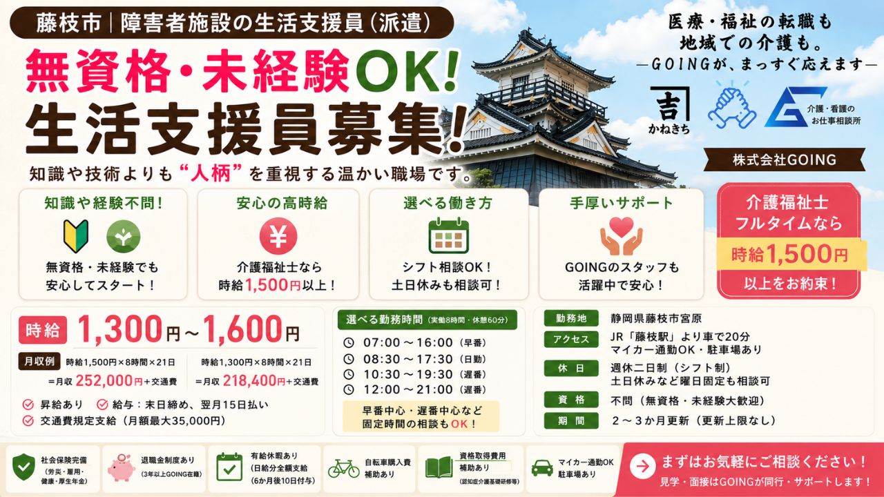 特になし（人柄重視の採用です）
